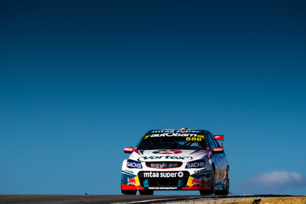 2017 Supercars Championship Round 4. 
Perth SuperSprint, Barbagallo Raceway, Western Australia, Australia.
Friday May 5th to Sunday May 7th 2017.
Craig Lowndes drives the #888 TeamVortex Holden Commodore VF.
World Copyright: Daniel Kalisz/LAT Images
Ref: Digital Image 050517_VASCR4_DKIMG_1376.JPG