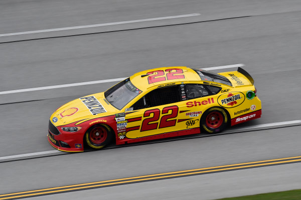 Monster Energy NASCAR Cup Series
GEICO 500
Talladega Superspeedway, Talladega, AL USA
Friday 5 May 2017
Joey Logano, Team Penske, Shell Pennzoil Ford Fusion
World Copyright: John K Harrelson
LAT Images