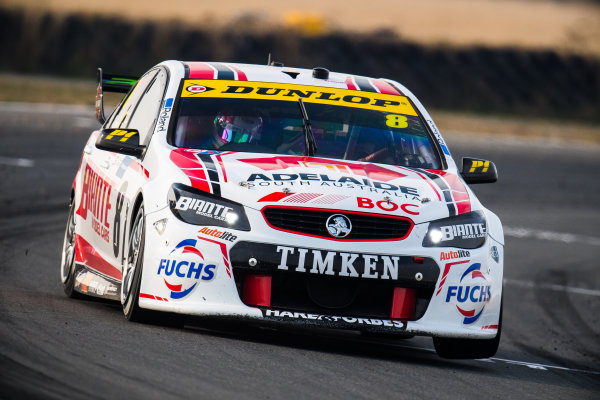 2017 Supercars Championship Round 2.
Tasmania SuperSprint, Simmons Plains Raceway, Tasmania, Australia.
Friday April 7th to Sunday April 9th 2017.
Nick Percat drives the #8 Team Clipsal Brad Jones Racing Commodore VF.
World Copyright: Daniel Kalisz/LAT Images
Ref: Digital Image 070417_VASCR2_DKIMG_1644.JPG 2017 Supercars Championship Round 2.
Tasmania SuperSprint, Simmons Plains Raceway, Tasmania, Australia.
Friday April 7th to Sunday April 9th 2017.
Nick Percat drives the #8 Team Clipsal Brad Jones Racing Commodore VF.
World Copyright: Daniel Kalisz/LAT Images
Ref: Digital Image 070417_VASCR2_DKIMG_1644.JPG