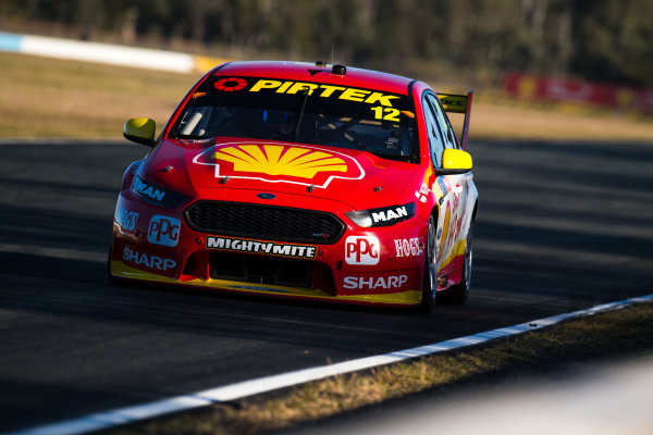 2017 Supercars Championship Round 8. 
Ipswich SuperSprint, Queensland Raceway, Queensland, Australia.
Friday 28th July to Sunday 30th July 2017.
Fabian Coulthard, Team Penske Ford. 
World Copyright: Daniel Kalisz/ LAT Images
Ref: Digital Image 280717_VASCR8_DKIMG_8269.jpg