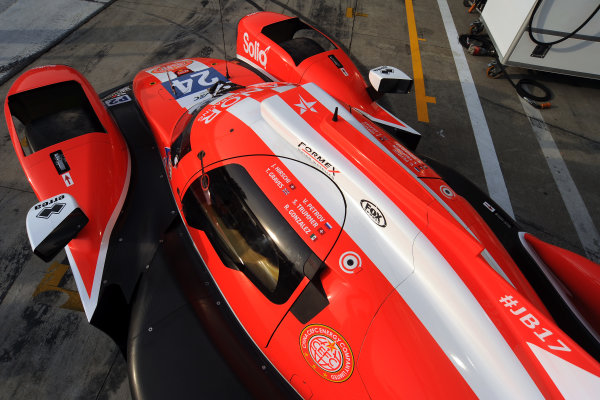 2017 FIA World Endurance Championship,
31st March - 2nd April, 2017, Monza Prologue,
Tor Graves (GBR) \ Roberto Gonzalez (MEX) \ Jonathan Hirschi (CHE) \ Simon Trummer (CHE) \ Vitaly Petrov (RUS) - CEFC MANOR TRS RACING - Oreca 07 ? Gibson
World Copyright: JEP/LAT Images. 