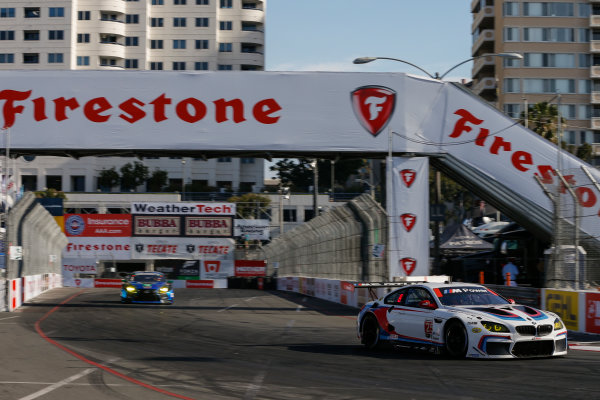 2017 IMSA WeatherTech SportsCar Championship
BUBBA burger Sports Car Grand Prix at Long Beach
Streets of Long Beach, CA USA
Friday 7 April 2017
25, BMW, BMW M6, GTLM, Bill Auberlen, Alexander Sims
World Copyright: Jake Galstad/LAT Images 2017 IMSA WeatherTech SportsCar Championship
BUBBA burger Sports Car Grand Prix at Long Beach
Streets of Long Beach, CA USA
Friday 7 April 2017
25, BMW, BMW M6, GTLM, Bill Auberlen, Alexander Sims
World Copyright: Jake Galstad/LAT Images
