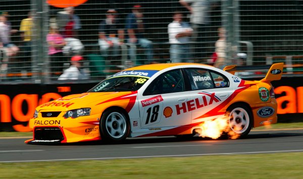 2003 Australian V8 Supercars Melbourne
Victoria,Australia 9th March 2003
Ford driver Max Wilson in action in the new BA Falcon during the V8 Supercars at the 2003 Australian GP.
World Copyright: Mark Horsburgh/LAT
Photographic ref: Digital Image Only

