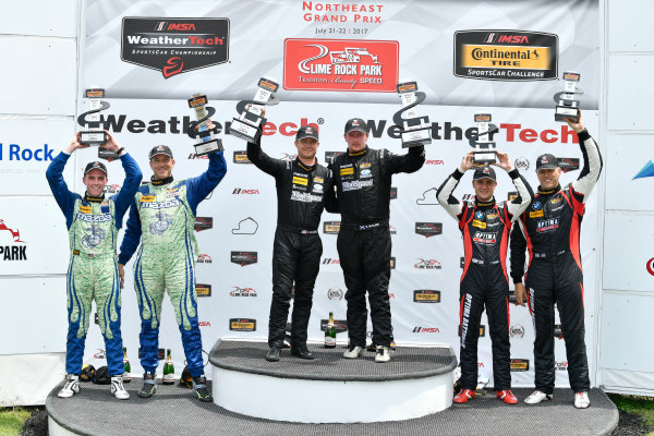 IMSA Continental Tire SportsCar Challenge
Lime Rock Park 120
Lime Rock Park, Lakeville, CT USA
Saturday 22 July 2017 
27, Mazda, Mazda MX-5, ST, Britt Casey Jr, Matt Fassnacht, 25, Mazda, Mazda MX-5, ST, Chad McCumbee, Stevan McAleer, 84, BMW, BMW 328i, ST, James Clay, Tyler Cooke
World Copyright: Richard Dole
LAT Images
ref: Digital Image RD_LRP_17_01181