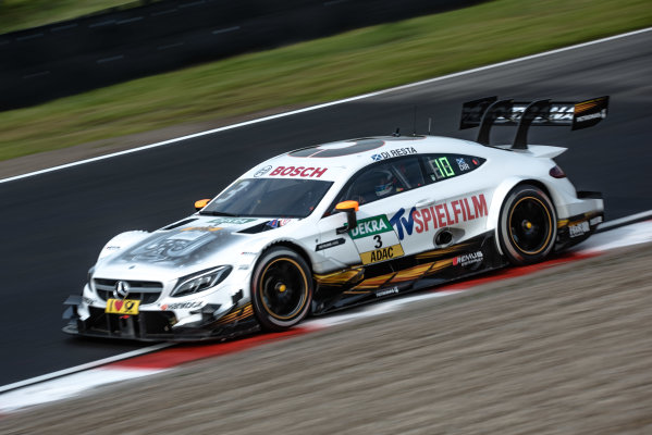 2017 DTM Round 6 
Circuit Zandvoort, Zandvoort, Netherlands
Friday 18 August 2017.
Paul Di Resta, Mercedes-AMG Team HWA, Mercedes-AMG C63 DTM
World Copyright: Mario Bartkowiak/LAT Images
ref: Digital Image 2017-08-18_DTM_Zandvoort_FP1_0131