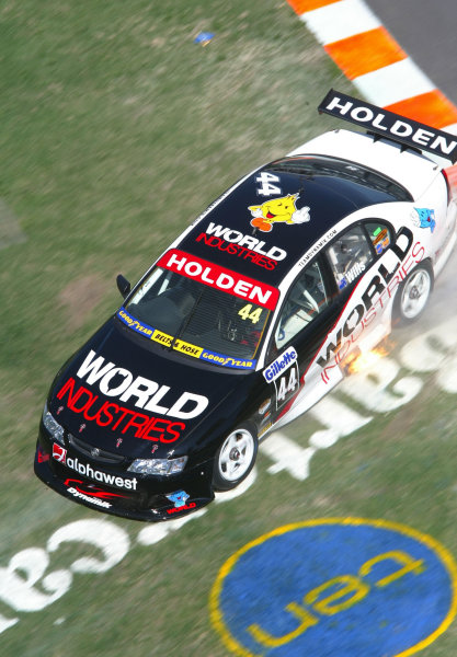 2003 Australian V8 Supercars
Surfers Paradise, Australia. October 25th 2003. 
Simon Wills runs off the track at the Gillette V8 Supercar event at the Lexmark Indy 300 at the Sufer's Paradise street circuit.
World Copyright: Mark Horsburgh/LAT Photographic
ref: Digital Image Only