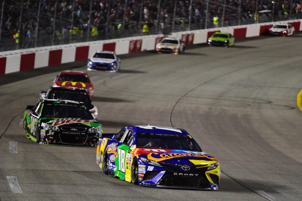 Monster Energy NASCAR Cup Series
Federated Auto Parts 400
Richmond Raceway, Richmond, VA USA
Saturday 9 September 2017
Kyle Busch, Joe Gibbs Racing, M&M's Caramel Toyota Camry, Chase Elliott, Hendrick Motorsports, Mountain Dew Chevrolet SS
World Copyright: John K Harrelson / LAT Images Monster Energy NASCAR Cup Series
Federated Auto Parts 400
Richmond Raceway, Richmond, VA USA
Saturday 9 September 2017
Kyle Busch, Joe Gibbs Racing, M&M's Caramel Toyota Camry, Chase Elliott, Hendrick Motorsports, Mountain Dew Chevrolet SS
World Copyright: John K Harrelson / LAT Images