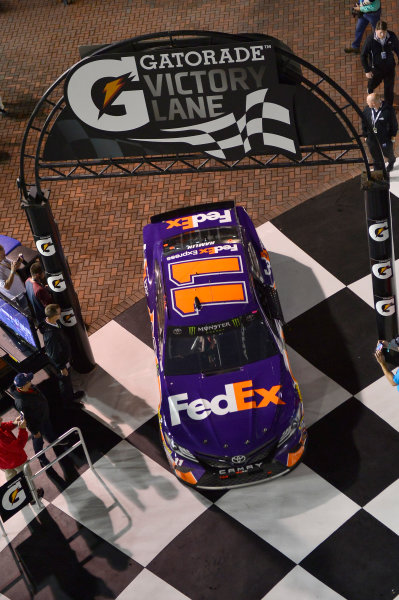 2017 NASCAR Monster Energy Cup - Can-Am Duels
Daytona International Speedway, Daytona Beach, FL USA
Thursday 23 February 2017
Denny Hamlin, FedEx Express Toyota Camry, Wins the 2nd Can_AM Duel at Daytona.
World Copyright: John K Harrelson / LAT Images
ref: Digital Image 17DAY2jh_03317 2017 NASCAR Monster Energy Cup - Can-Am Duels
Daytona International Speedway, Daytona Beach, FL USA
Thursday 23 February 2017
Denny Hamlin, FedEx Express Toyota Camry, Wins the 2nd Can_AM Duel at Daytona.
World Copyright: John K Harrelson / LAT Images
ref: Digital Image 17DAY2jh_03317