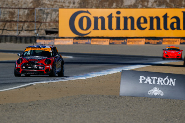 IMSA Continental Tire SportsCar Challenge
Mazda Raceway Laguna Seca 240
Mazda Raceway Laguna Seca
Monterey, CA USA
Friday 22 September 2017
73, MINI, MINI JCW, ST, Derek Jones, Mat Pombo
World Copyright: Jake Galstad
LAT Images IMSA Continental Tire SportsCar Challenge
Mazda Raceway Laguna Seca 240
Mazda Raceway Laguna Seca
Monterey, CA USA
Friday 22 September 2017
73, MINI, MINI JCW, ST, Derek Jones, Mat Pombo
World Copyright: Jake Galstad
LAT Images