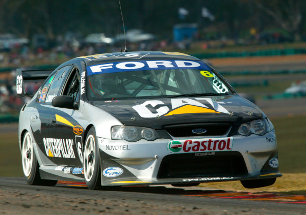 2003 Australian V8 Supercars
Oran Park, Sydney, Australia. 17th August 2003.
Ford driver Craig Lowndes finished second in todays 300km race at Sydneys Oran Park. 
World Copyright: Mark Horsburgh/LAT Photographic
ref: Digital Image Only