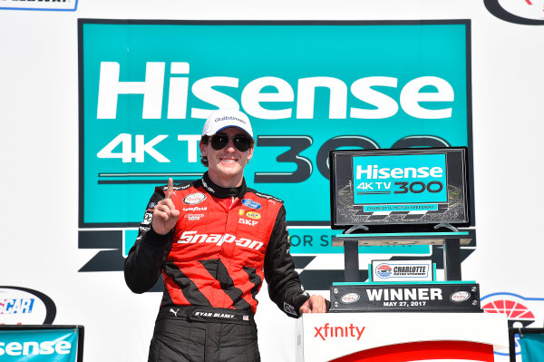 NASCAR Xfinity Series
Hisense 4K TV 300
Charlotte Motor Speedway, Concord, NC USA
Saturday 27 May 2017
Ryan Blaney, Snap-On Ford Mustang
World Copyright: Rusty Jarrett
LAT Images
ref: Digital Image 17CLT2rj_9600 NASCAR Xfinity Series
Hisense 4K TV 300
Charlotte Motor Speedway, Concord, NC USA
Saturday 27 May 2017
Ryan Blaney, Snap-On Ford Mustang
World Copyright: Rusty Jarrett
LAT Images
ref: Digital Image 17CLT2rj_9600