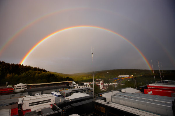 Spa-Francorchamps, Spa, Belgium
27th August 2011.
Rainbow over the paddock. Paddock. Atmosphere.
World Copyright: Steve Etherington/LAT Photographic
ref: Digital Image SNE27360 Spa-Francorchamps, Spa, Belgium
27th August 2011.
Rainbow over the paddock. Paddock. Atmosphere.
World Copyright: Steve Etherington/LAT Photographic
ref: Digital Image SNE27360