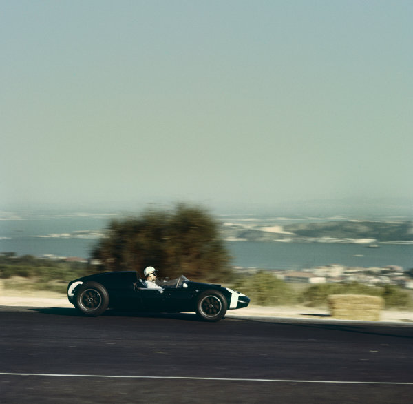 Monsanto, Lisbon, Portugal. 21st - 23rd August 1959.
Stirling Moss (Cooper T51-Climax) 1st position, action.
World Copyright: LAT Photographic.
Ref: 168. Monsanto, Lisbon, Portugal. 21st - 23rd August 1959.
Stirling Moss (Cooper T51-Climax) 1st position, action.
World Copyright: LAT Photographic.
Ref: 168.