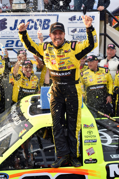12-13 May, 2016, Dover, Delaware USA
Matt Crafton celebrates his win in Victory Lane
? 2016, Nigel Kinrade
LAT Photo USA 12-13 May, 2016, Dover, Delaware USA
Matt Crafton celebrates his win in Victory Lane
? 2016, Nigel Kinrade
LAT Photo USA