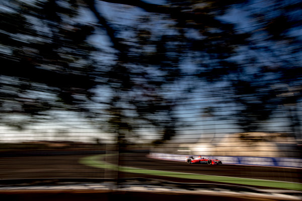 2016/2017 FIA Formula E Championship.
Marrakesh ePrix, Circuit International Automobile Moulay El Hassan, Marrakesh, Morocco.
Saturday 12 November 2016.
Felix Rosenqvist (SWE), Mahindra Racing, Spark-Mahindra, Mahindra M3ELECTRO. 
Photo: Zak Mauger/LAT/Formula E
ref: Digital Image _L0U6573