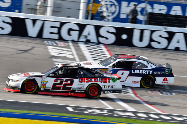 2017 NASCAR Xfinity Series - Boyd Gaming 300
Las Vegas Motor Speedway - Las Vegas, NV USA
Saturday 11 March 2017
Brad Keselowski and William Byron
World Copyright: Nigel Kinrade/LAT Images
ref: Digital Image 17LAS1nk05963 2017 NASCAR Xfinity Series - Boyd Gaming 300
Las Vegas Motor Speedway - Las Vegas, NV USA
Saturday 11 March 2017
Brad Keselowski and William Byron
World Copyright: Nigel Kinrade/LAT Images
ref: Digital Image 17LAS1nk05963