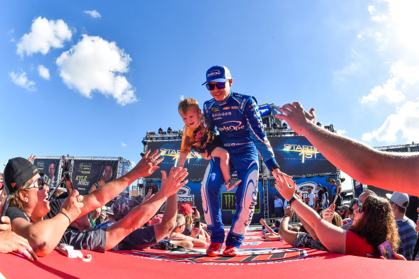 Monster Energy NASCAR Cup Series
Ford EcoBoost 400
Homestead-Miami Speedway, Homestead, FL USA
Sunday 19 November 2017
Kyle Larson, Chip Ganassi Racing, Credit One / DC Solar Chevrolet SS
World Copyright: John K Harrelson
LAT Images