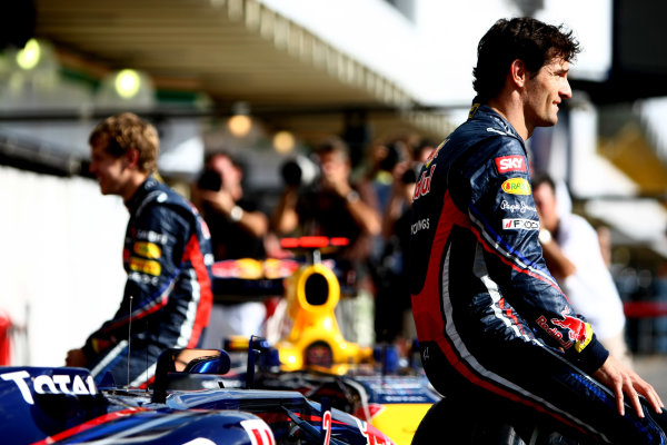 Interlagos, Sao Paulo, Brazil
24th November 2011
Mark Webber, Red Bull Racing RB7 Renault. Portrait.
World Copyright: Andy Hone/LAT Photographic
ref: Digital Image CSP26233 Interlagos, Sao Paulo, Brazil
24th November 2011
Mark Webber, Red Bull Racing RB7 Renault. Portrait.
World Copyright: Andy Hone/LAT Photographic
ref: Digital Image CSP26233