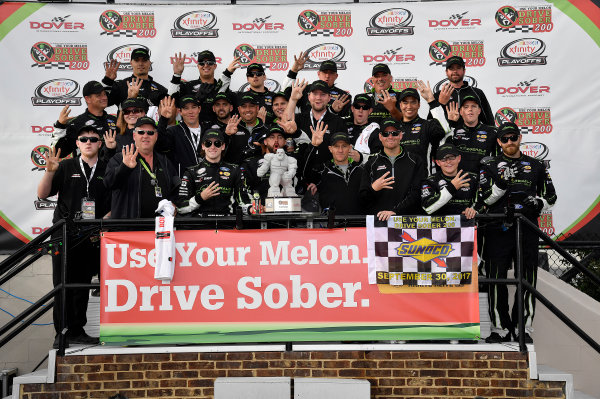 NASCAR XFINITY Series
Use Your Melon Drive Sober 200
Dover International Speedway, Dover, DE USA
Saturday 30 September 2017
Ryan Blaney, Fitzgerald Ford Mustang wins
World Copyright: Rusty Jarrett
LAT Images NASCAR XFINITY Series
Use Your Melon Drive Sober 200
Dover International Speedway, Dover, DE USA
Saturday 30 September 2017
Ryan Blaney, Fitzgerald Ford Mustang wins
World Copyright: Rusty Jarrett
LAT Images