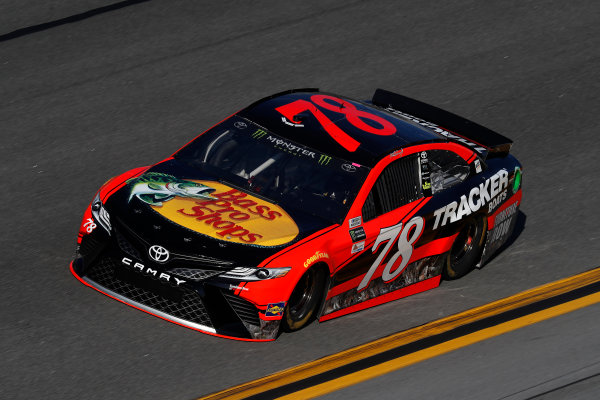 2017 NASCAR Cup - Daytona 500
Daytona International Speedway, Daytona, FL USA
Sunday 19 February 2017
Martin Truex Jr, Bass Pro Shops/TRACKER BOATS Toyota Camry
World Copyright: Michael L. Levitt/LAT Images
2017 NASCAR Cup - Daytona 500
Daytona International Speedway, Daytona, FL USA
Sunday 19 February 2017
Martin Truex Jr, Bass Pro Shops/TRACKER BOATS Toyota Camry
World Copyright: Michael L. Levitt/LAT Images