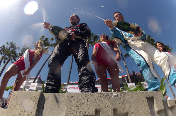12-15 April, 2012, Long Beach, California, USA
Winner Will Power and Simon Pagenaud, 2nd place, celebrate with champagne
(c)2012, Michael L. Levitt
LAT Photo USA 12-15 April, 2012, Long Beach, California, USA
Winner Will Power and Simon Pagenaud, 2nd place, celebrate with champagne
(c)2012, Michael L. Levitt
LAT Photo USA