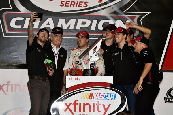 NASCAR XFINITY Series
Ford EcoBoost 300
Homestead-Miami Speedway, Homestead, FL USA
Saturday 18 November 2017
Team Penske celebrate winning the 2017 NASCAR Xfinity Series Owners Championship
World Copyright: Nigel Kinrade
LAT Images