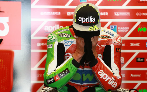 2017 MotoGP Championship - Round 3
Circuit of the Americas, Austin, Texas, USA
Saturday 22 April 2017
Aleix Espargaro, Aprilia Racing Team Gresini
World Copyright: Gold and Goose Photography/LAT Images
ref: Digital Image MotoGP-Q-300-2444 2017 MotoGP Championship - Round 3
Circuit of the Americas, Austin, Texas, USA
Saturday 22 April 2017
Aleix Espargaro, Aprilia Racing Team Gresini
World Copyright: Gold and Goose Photography/LAT Images
ref: Digital Image MotoGP-Q-300-2444