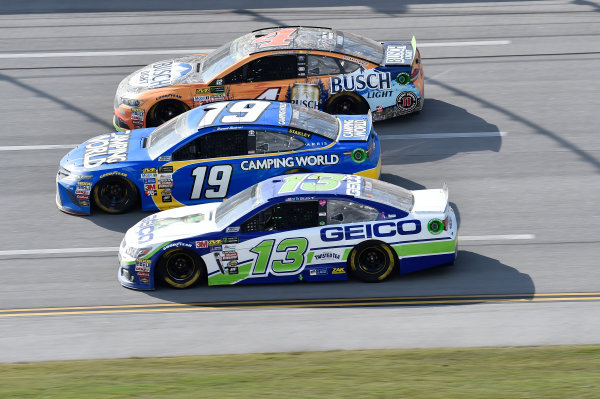 Monster Energy NASCAR Cup Series
Alabama 500
Talladega Superspeedway
Talladega, AL USA
Sunday 15 October 2017
Daniel Suarez, Joe Gibbs Racing, Camping World Toyota Camry, Ty Dillon, Germain Racing, GEICO Chevrolet SS, Kevin Harvick, Stewart-Haas Racing, Busch Light Outdoors Ford Fusion
World Copyright: John K Harrelson
LAT Images Monster Energy NASCAR Cup Series
Alabama 500
Talladega Superspeedway
Talladega, AL USA
Sunday 15 October 2017
Daniel Suarez, Joe Gibbs Racing, Camping World Toyota Camry, Ty Dillon, Germain Racing, GEICO Chevrolet SS, Kevin Harvick, Stewart-Haas Racing, Busch Light Outdoors Ford Fusion
World Copyright: John K Harrelson
LAT Images
