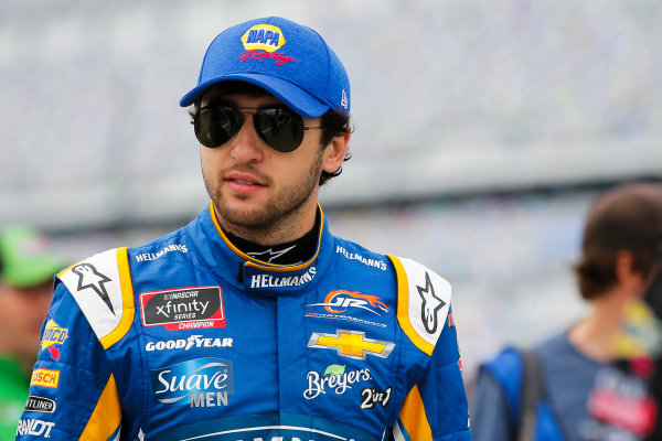 NASCAR Xfinity Series
PowerShares QQQ 300
Daytona International Speedway, Daytona Beach, FL USA
Saturday 17 February 2018
Chase Elliott, JR Motorsports, Hellmann's Chevrolet Camaro
World Copyright: Barry Cantrell
LAT Images NASCAR Xfinity Series
PowerShares QQQ 300
Daytona International Speedway, Daytona Beach, FL USA
Saturday 17 February 2018
Chase Elliott, JR Motorsports, Hellmann's Chevrolet Camaro
World Copyright: Barry Cantrell
LAT Images