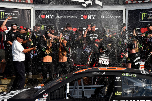 Monster Energy NASCAR Cup Series
I LOVE NEW YORK 355 at The Glen
Watkins Glen International, Watkins Glen, NY USA
Sunday 6 August 2017
Martin Truex Jr, Furniture Row Racing, Furniture Row/Denver Mattress Toyota Camry wins
World Copyright: Rusty Jarrett
LAT Images Monster Energy NASCAR Cup Series
I LOVE NEW YORK 355 at The Glen
Watkins Glen International, Watkins Glen, NY USA
Sunday 6 August 2017
Martin Truex Jr, Furniture Row Racing, Furniture Row/Denver Mattress Toyota Camry wins
World Copyright: Rusty Jarrett
LAT Images