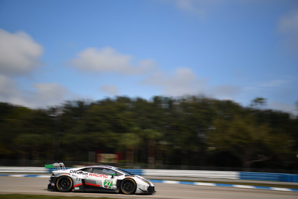 2017 WeatherTech SportsCar Championship - IMSA February Test
Sebring International Raceway, Sebring, FL USA
Thursday 23 February 2017
27, Lamborghini, Lamborghini Huracan GT3, GTD, Lawrence DeGeorge, Cedric Sbirrazzuoli, Paolo Ruberti
World Copyright: Richard Dole/LAT Images

ref: Digital Image RD_2_17_53