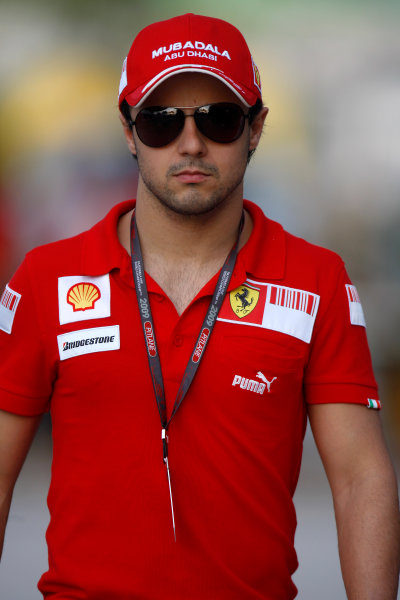 Sepang, Kuala Lumpur, Malaysia
2nd April 2009
Felipe Massa, Ferrari F60. Portrait.
World Copyright: Glenn Dunbar/LAT Photographic
ref: Digital Image _O9T3651