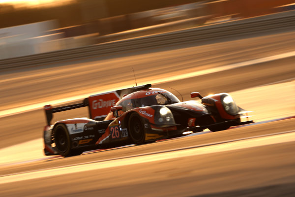 2015 FIA World Endurance Championship,
Bahrain International Circuit, Bahrain.
19th - 21st November 2015.
Romain Rusinov / Julien Canal / Sam Bird G-Drive Racing Ligier JS P2 Nissan.
World Copyright: Jakob Ebrey / LAT Photographic.