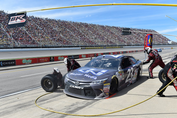 10-12 June, 2016, Brooklyn, Michigan USA
David Ragan (23) makes a pit stop.
?2016, John Harrelson / LAT Photo USA 10-12 June, 2016, Brooklyn, Michigan USA
David Ragan (23) makes a pit stop.
?2016, John Harrelson / LAT Photo USA