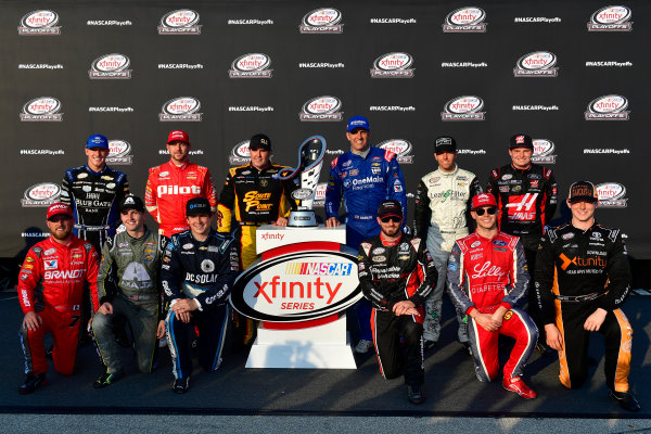 NASCAR XFINITY Series
TheHouse.com 300
Chicagoland Speedway, Joliet, IL USA
Saturday 16 September 2017
Daniel Hemric, Blue Gate Bank Chevrolet Camaro, Michael Annett, Pilot Flying J Chevrolet Camaro, Brendan Gaughan, South Point Hotel & Casino Chevrolet Camaro, Elliott Sadler, OneMain Financial Chevrolet Camaro, Blake Koch, LeafFilter Gutter Protection Chevrolet Camaro, Cole Custer, Haas Automation Ford Mustang, Michael Annett, Pilot Flying J Chevrolet Camaro, William Byron, AXALTA / JamesHardie Chevrolet Camaro, Brennan Poole, DC Solar Chevrolet Camaro, Jeremy Clements, RepairableVehicles.com Chevrolet Camaro, Ryan Reed, Lilly Diabetes Ford Mustang, Matt Tifft, TMNT Lone Rat & Cub/ABTA Toyota Camry
World Copyright: Logan Whitton
LAT Images NASCAR XFINITY Series
TheHouse.com 300
Chicagoland Speedway, Joliet, IL USA
Saturday 16 September 2017
Daniel Hemric, Blue Gate Bank Chevrolet Camaro, Michael Annett, Pilot Flying J Chevrolet Camaro, Brendan Gaughan, South Point Hotel & Casino Chevrolet Camaro, Elliott Sadler, OneMain Financial Chevrolet Camaro, Blake Koch, LeafFilter Gutter Protection Chevrolet Camaro, Cole Custer, Haas Automation Ford Mustang, Michael Annett, Pilot Flying J Chevrolet Camaro, William Byron, AXALTA / JamesHardie Chevrolet Camaro, Brennan Poole, DC Solar Chevrolet Camaro, Jeremy Clements, RepairableVehicles.com Chevrolet Camaro, Ryan Reed, Lilly Diabetes Ford Mustang, Matt Tifft, TMNT Lone Rat & Cub/ABTA Toyota Camry
World Copyright: Logan Whitton
LAT Images