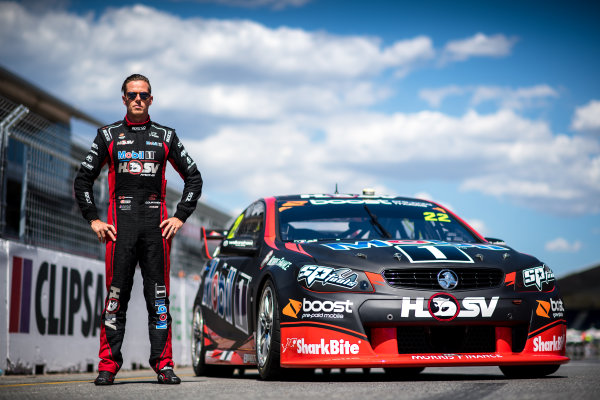 2017 Supercars Championship Round 1. 
Clipsal 500, Adelaide, South Australia, Australia.
Thursday March 2nd to Sunday March 5th 2017.
James Courtney driver of the #22 Mobil 1 HSV Racing Holden Commodore VF.
World Copyright: Daniel Kalisz/LAT Images
Ref: Digital Image 010217_VASCR1_DKIMG_0105.JPG