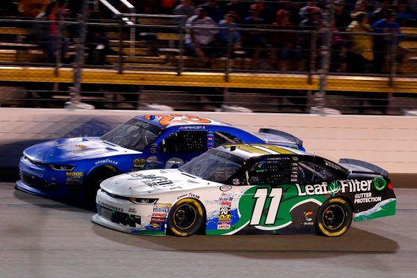 NASCAR XFINITY Series
American Ethanol E15 250 presented by Enogen
Iowa Speedway, Newton, IA USA
Saturday 24 June 2017
Blake Koch, LeafFilter Gutter Protection Chevrolet Camaro and Spencer Gallagher, Allegiant Airlines Chevrolet Camaro
World Copyright: Russell LaBounty
LAT Images