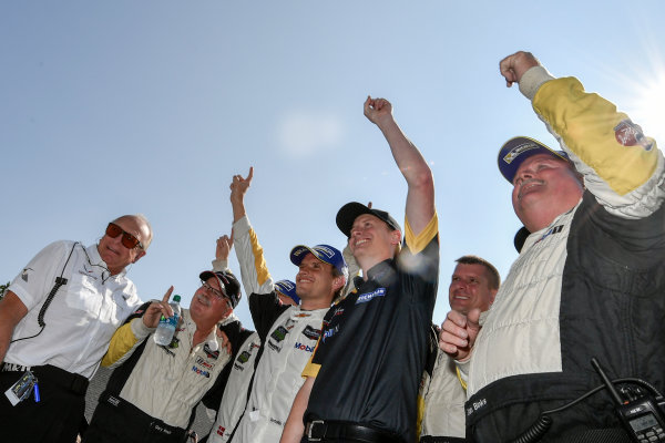 IMSA WeatherTech SportsCar Championship
Michelin GT Challenge at VIR
Virginia International Raceway, Alton, VA USA
Sunday 27 August 2017
3, Chevrolet, Corvette C7.R, GTLM, Antonio Garcia, Jan Magnussen celebrate the win in victory lane with team
World Copyright: Scott R LePage
LAT Images IMSA WeatherTech SportsCar Championship
Michelin GT Challenge at VIR
Virginia International Raceway, Alton, VA USA
Sunday 27 August 2017
3, Chevrolet, Corvette C7.R, GTLM, Antonio Garcia, Jan Magnussen celebrate the win in victory lane with team
World Copyright: Scott R LePage
LAT Images