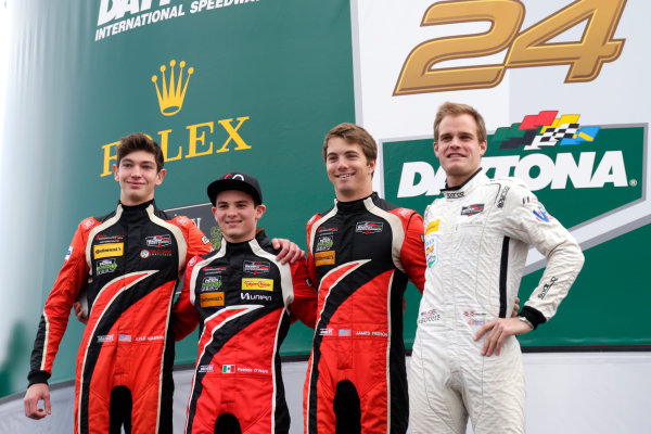 2017 Rolex 24 Hours.
Daytona, Florida, USA
Saturday 28 January 2017.
#38 Performance Tech Motorsports ORECA FLM09: James French, Kyle Mason, Patricio O'Ward, Nicholas Boulle
World Copyright: Alexander Trienitz/LAT Images
ref: Digital Image 2017-24h-Daytona-AT1-3143