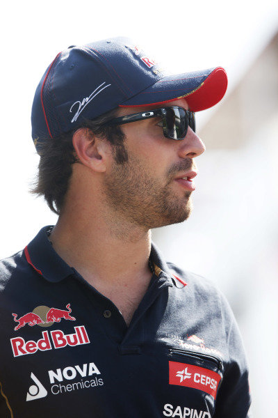 Circuit de Catalunya, Barcelona, Spain.
Friday 9 May 2014.
Jean-Eric Vergne, Toro Rosso.
World Copyright: Charles Coates/LAT Photographic.
ref: Digital Image _N7T8388 Circuit de Catalunya, Barcelona, Spain.
Friday 9 May 2014.
Jean-Eric Vergne, Toro Rosso.
World Copyright: Charles Coates/LAT Photographic.
ref: Digital Image _N7T8388