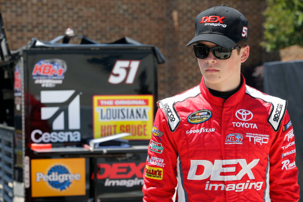 NASCAR Camping World Truck Series
Bar Harbor 200
Dover International Speedway, Dover, DE USA
Thursday 1 June 2017
Harrison Burton, DEX Imaging Toyota Tundra
World Copyright: Matthew T. Thacker
LAT Images
ref: Digital Image 17DOV1mt1012 NASCAR Camping World Truck Series
Bar Harbor 200
Dover International Speedway, Dover, DE USA
Thursday 1 June 2017
Harrison Burton, DEX Imaging Toyota Tundra
World Copyright: Matthew T. Thacker
LAT Images
ref: Digital Image 17DOV1mt1012