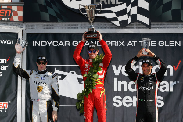 2-4 September, 2016, Watkins Glen, New York,  USA
Josef Newgarden, Scott Dixon, Helio Castroneves
?2016, Michael L. Levitt
LAT Photo USA