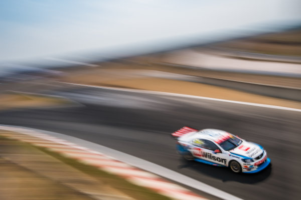 2017 Supercars Championship Round 2. 
Tasmania SuperSprint, Simmons Plains Raceway, Tasmania, Australia.
Friday April 7th to Sunday April 9th 2017.
James Moffat drives the #34 Wilson Security Racing GRM Holden Commodore VF.
World Copyright: Daniel Kalisz/LAT Images
Ref: Digital Image 070417_VASCR2_DKIMG_0490.JPG