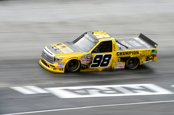 NASCAR Camping World Truck Series
UNOH 200
Bristol Motor Speedway, Bristol, TN USA
Wednesday 16 August 2017
Grant Enfinger, Champion Power Equipment\ Curb Records Toyota Tundra
World Copyright: John K Harrelson
LAT Images NASCAR Camping World Truck Series
UNOH 200
Bristol Motor Speedway, Bristol, TN USA
Wednesday 16 August 2017
Grant Enfinger, Champion Power Equipment\ Curb Records Toyota Tundra
World Copyright: John K Harrelson
LAT Images