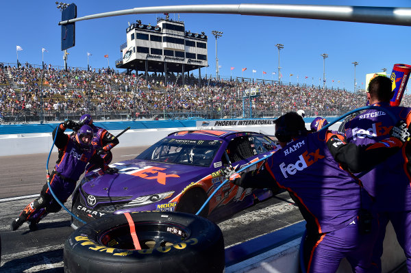 2017 Monster Energy NASCAR Cup Series
Camping World 500
Phoenix International Raceway, Avondale, AZ USA
Sunday 19 March 2017
Denny Hamlin, FedEx Freight Toyota Camry
World Copyright: Rusty Jarrett/LAT Images
ref: Digital Image 17PHX1rj_3057 2017 Monster Energy NASCAR Cup Series
Camping World 500
Phoenix International Raceway, Avondale, AZ USA
Sunday 19 March 2017
Denny Hamlin, FedEx Freight Toyota Camry
World Copyright: Rusty Jarrett/LAT Images
ref: Digital Image 17PHX1rj_3057