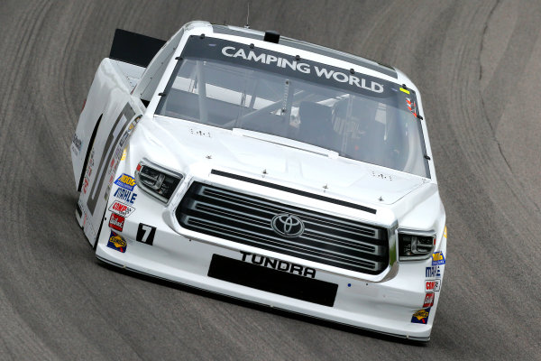 NASCAR Camping World Truck Series
Toyota Tundra 250
Kansas Speedway, Kansas City, KS USA
Thursday 11 May 2017
Brett Moffitt, Toyota Tundra
World Copyright: Russell LaBounty
LAT Images
ref: Digital Image 17KAN1rl_0143