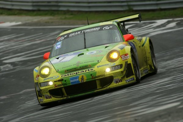 Timo Bernhard (GER) / Marc Lieb (GER) / Romain Dumas (FRA) / Marcel Tiemann (GER) Manthey Racing Porsche 997 GT3-RSR.
Nurburgring 24 Hours, Nurburgring, Germany, 24-25 May 2008. Timo Bernhard (GER) / Marc Lieb (GER) / Romain Dumas (FRA) / Marcel Tiemann (GER) Manthey Racing Porsche 997 GT3-RSR.
Nurburgring 24 Hours, Nurburgring, Germany, 24-25 May 2008.