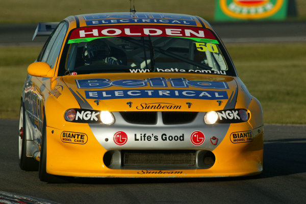 2003 Australian V8 Supercars
Round 4 Winton, Victoria 25th May 2003:Holden driver Jason Bright in action during Round 4 of the V8 Supercars at Winton, Victoria Australia. Bright finshed 2nd and remains the championship leader.
World Copyright: Mark Horsburgh/LAT Photographic 2003 Australian V8 Supercars
Round 4 Winton, Victoria 25th May 2003:Holden driver Jason Bright in action during Round 4 of the V8 Supercars at Winton, Victoria Australia. Bright finshed 2nd and remains the championship leader.
World Copyright: Mark Horsburgh/LAT Photographic