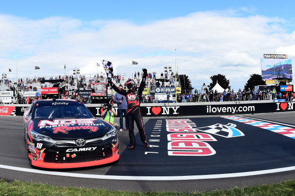 NASCAR XFINITY Series
Zippo 200 at The Glen
Watkins Glen International, Watkins Glen, NY USA
Saturday 5 August 2017
Kyle Busch, NOS Rowdy Toyota Camry, celebrates after winning the Zippo 200.
World Copyright: John K Harrelson
LAT Images NASCAR XFINITY Series
Zippo 200 at The Glen
Watkins Glen International, Watkins Glen, NY USA
Saturday 5 August 2017
Kyle Busch, NOS Rowdy Toyota Camry, celebrates after winning the Zippo 200.
World Copyright: John K Harrelson
LAT Images