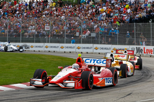 1-3 June, 2012, Detroit, Michigan, USA
EJ Viso leads Ryan Hunter-Reay and Helio Castroneves.
(c)2012, Phillip G. Abbott
LAT Photo USA 1-3 June, 2012, Detroit, Michigan, USA
EJ Viso leads Ryan Hunter-Reay and Helio Castroneves.
(c)2012, Phillip G. Abbott
LAT Photo USA
